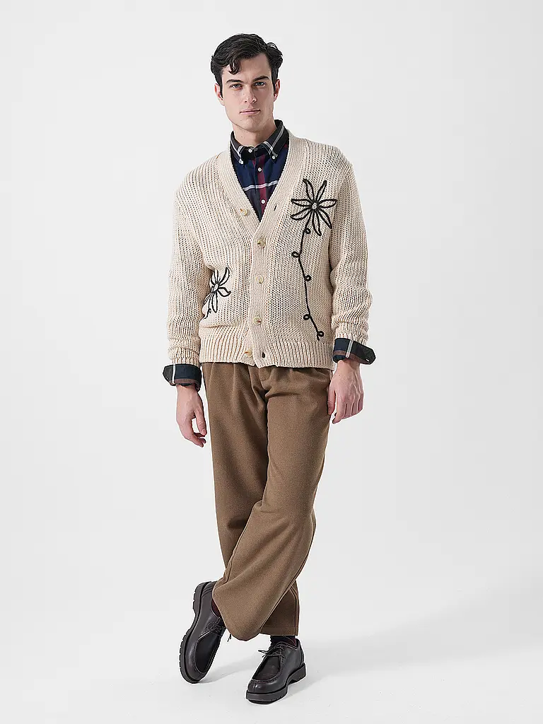 PROHIBITED | Nom du produit : Pantalon DOUBLE PLEATED CLUB PANTS | Camel