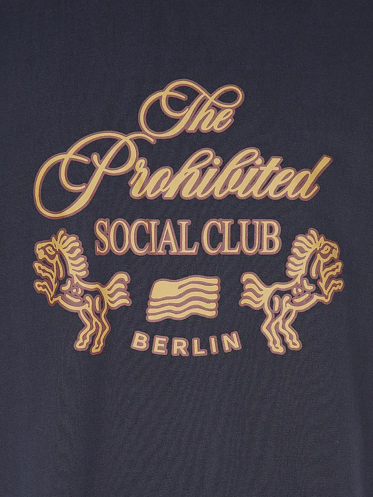 PROHIBITED | Nom du produit : T-Shirt CLOUBHOUSE HOUSE | Bleu foncé
