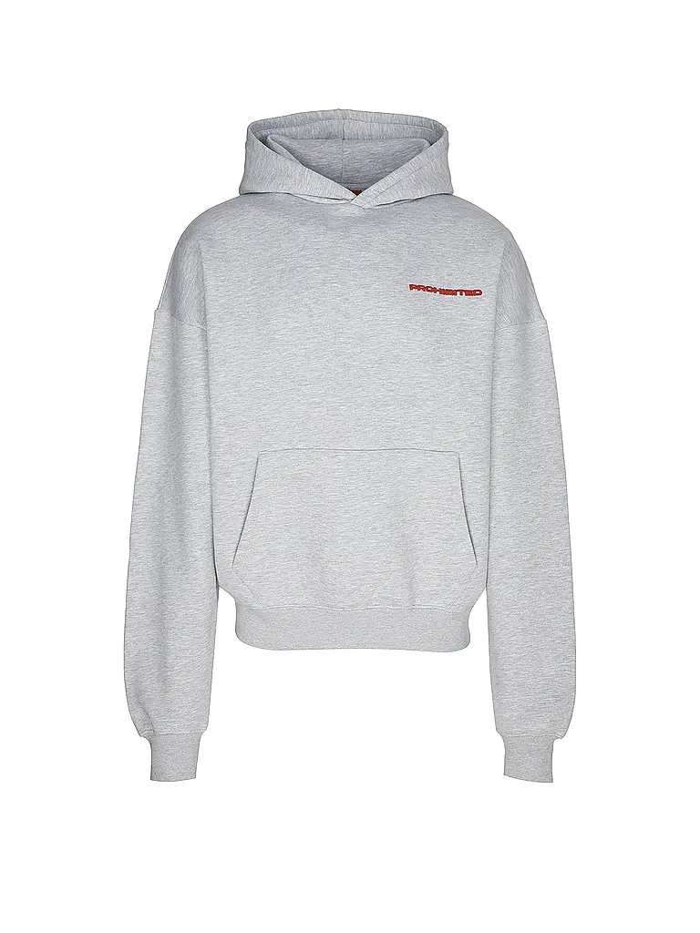 PROHIBITED | Sweat à capuche - Hoodie | hellgrau