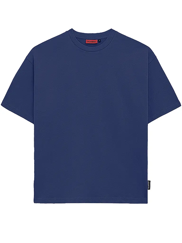 PROHIBITED | T-shirt Coupe Oversize | dunkelblau