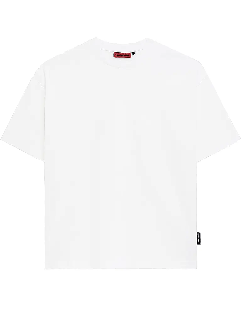 PROHIBITED | T-shirt Coupe Oversize | weiss