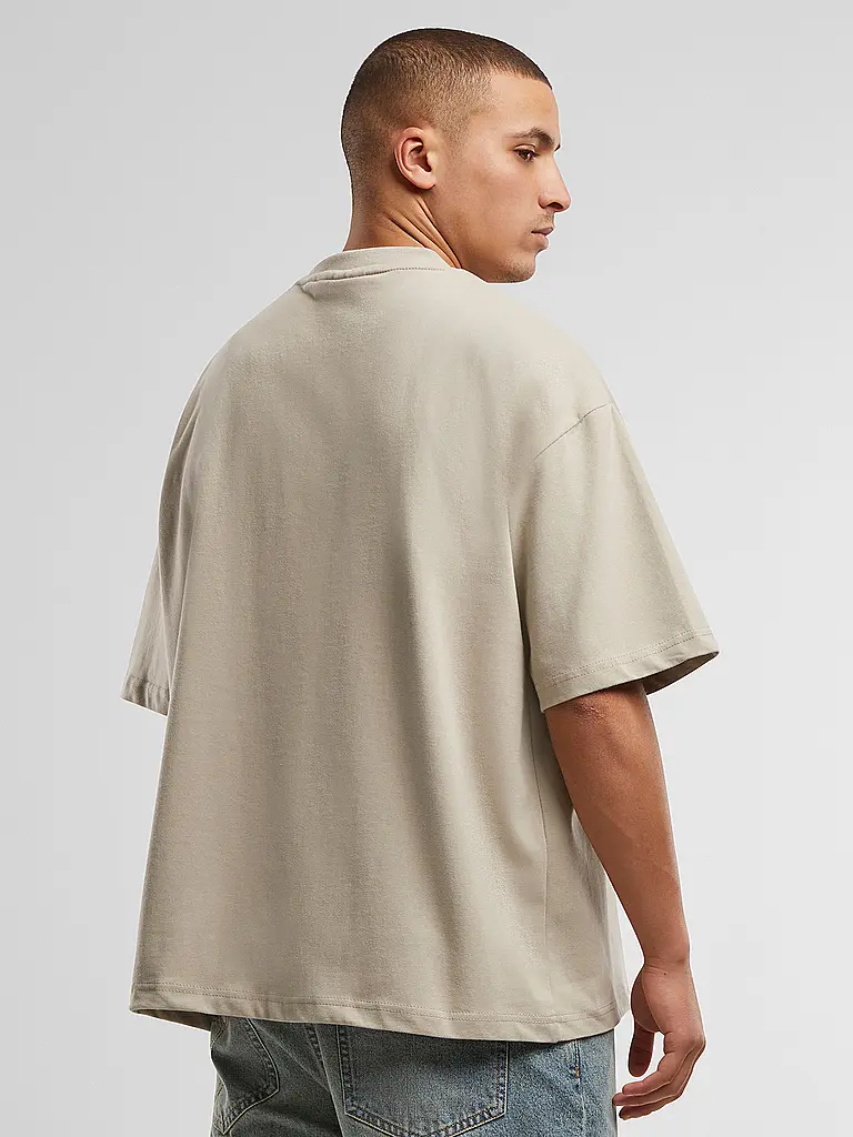 PROHIBITED | T-shirt Coupe Oversize | beige