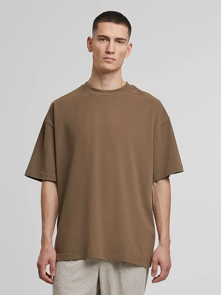PROHIBITED | T-shirt Coupe Oversize | braun