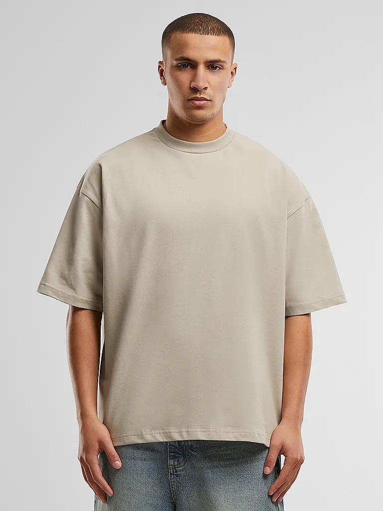 PROHIBITED | T-shirt Coupe Oversize | beige