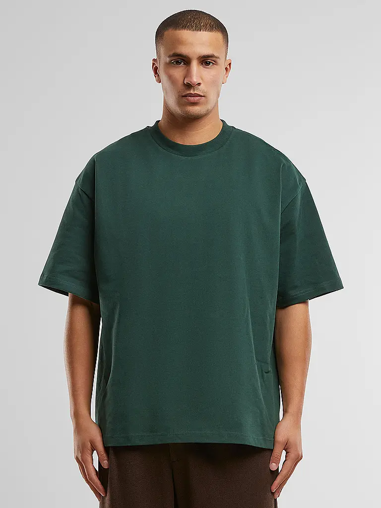 PROHIBITED | T-shirt Coupe Oversize | dunkelgrün