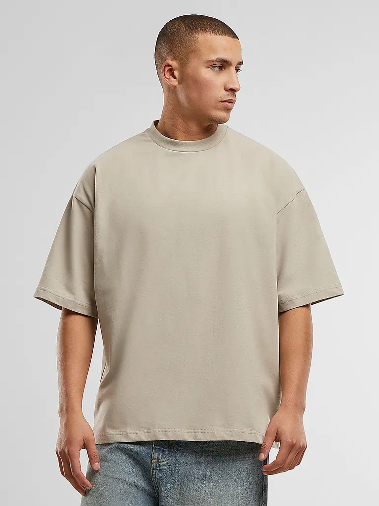 PROHIBITED | T-shirt Coupe Oversize | beige