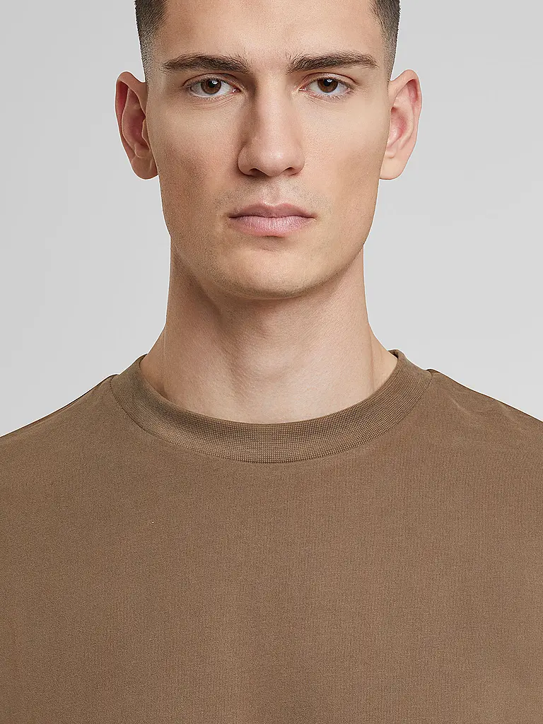 PROHIBITED | T-shirt Coupe Oversize | braun