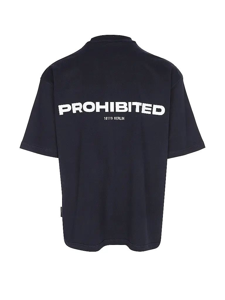 PROHIBITED | T-shirt | dunkelblau