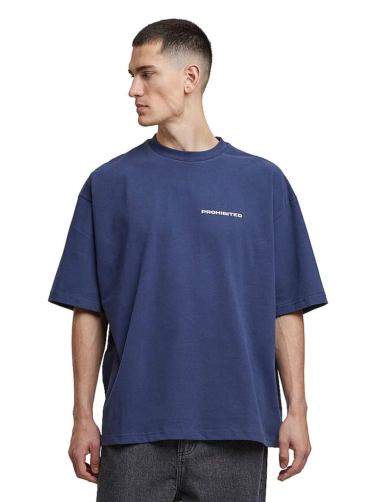 PROHIBITED | T-shirt | dunkelblau