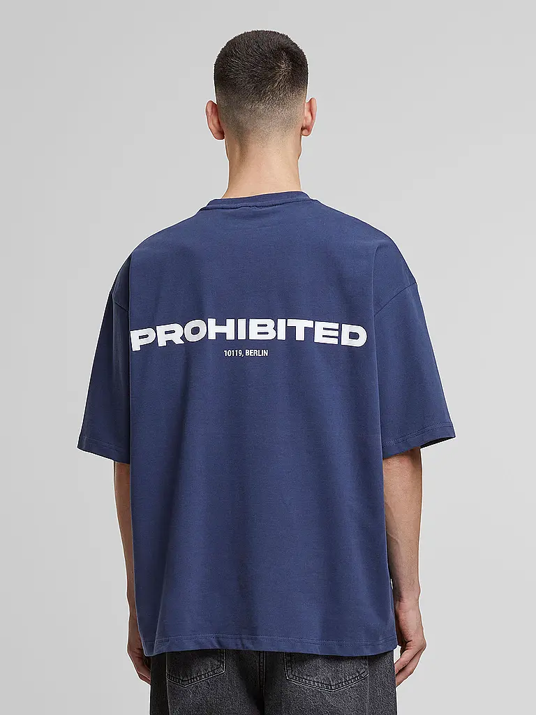 PROHIBITED | T-shirt | dunkelblau