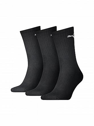 PUMA | Chaussettes de sport, lot de 3, noir