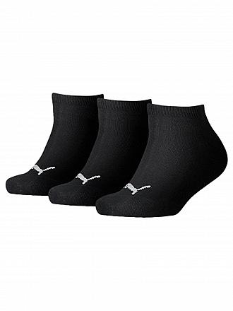 PUMA | Chaussettes sneakers garçon lot de 3 noir