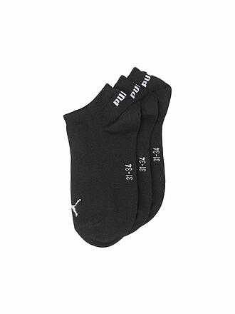 PUMA | Chaussettes sneaker enfant lot de 3 noir