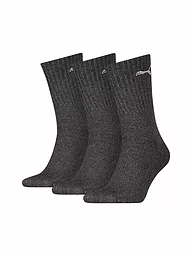 PUMA | Chaussettes de sport, lot de 3, blanc | Gris