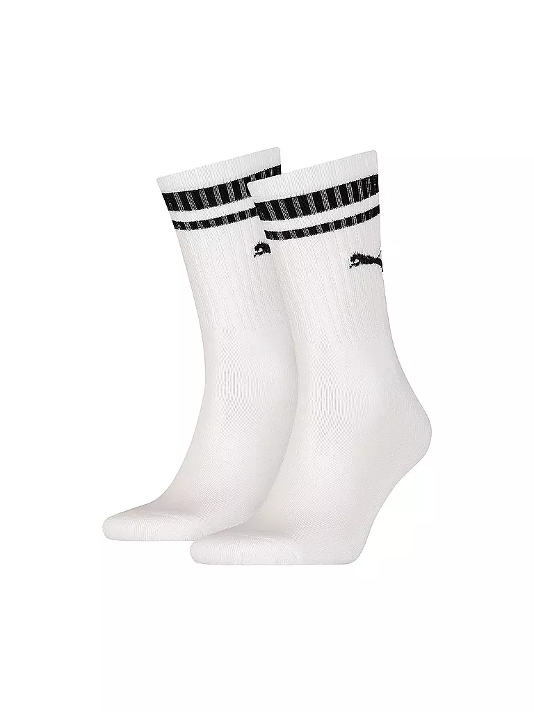 PUMA | Chaussettes de sport lot de 2 "Heritage" blanc | weiss