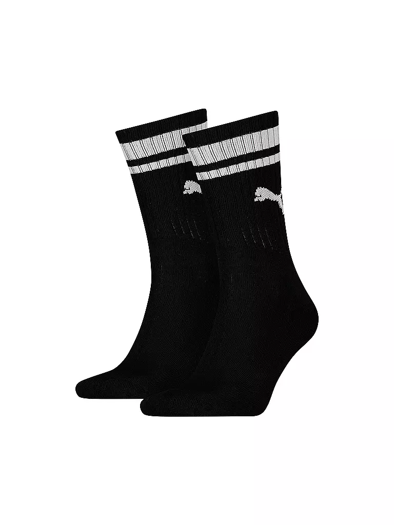 PUMA | Chaussettes de sport lot de 2 "Heritage" noir | schwarz