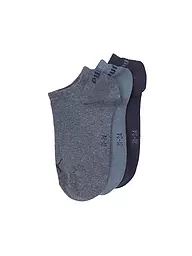 PUMA | Chaussettes sneaker enfant lot de 3 bleu denim | Bleu