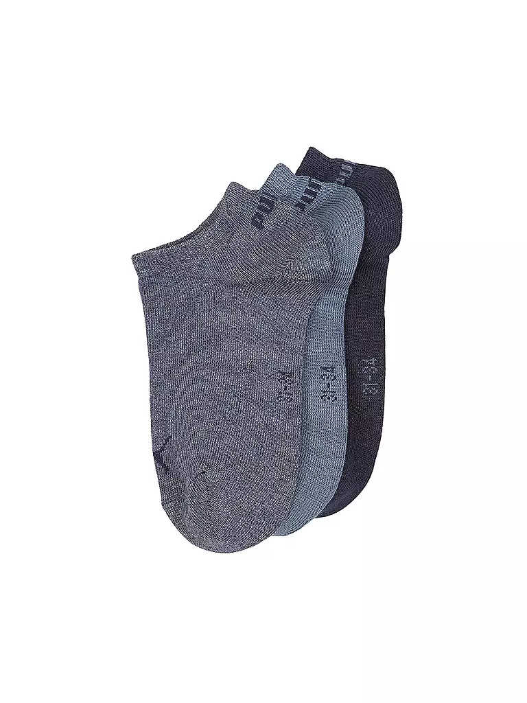 PUMA | Chaussettes sneaker enfant lot de 3 bleu denim | blau