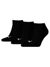 PUMA | Chaussettes sneaker lot de 3 noir | Noir