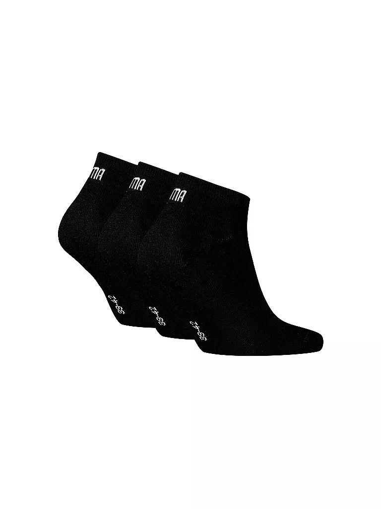PUMA | Chaussettes sneaker lot de 3 noir | schwarz