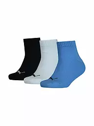 PUMA | Chaussettes sneakers garçon lot de 3 noir | Bleu