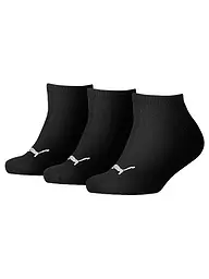 PUMA | Chaussettes sneakers garçon lot de 3 noir | Noir