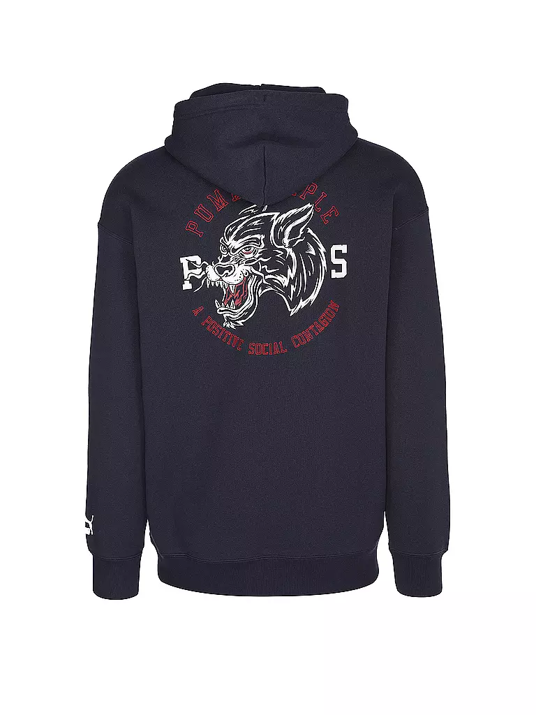 PUMA | Kapuzensweater - Hoodie PUMA X STAPLE | Bleu foncé