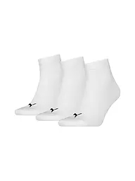 PUMA | Lot de 3 paires de chaussettes anthracite | Blanc