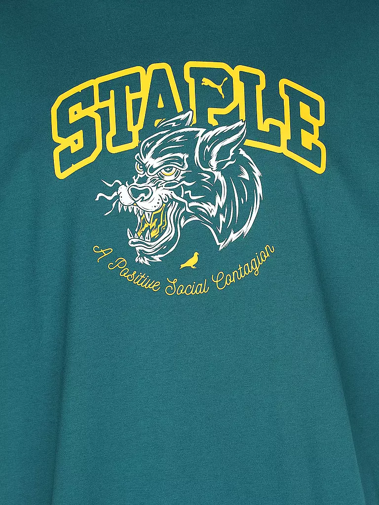 PUMA | T-Shirt PUMA X STAPLE | Pétrole