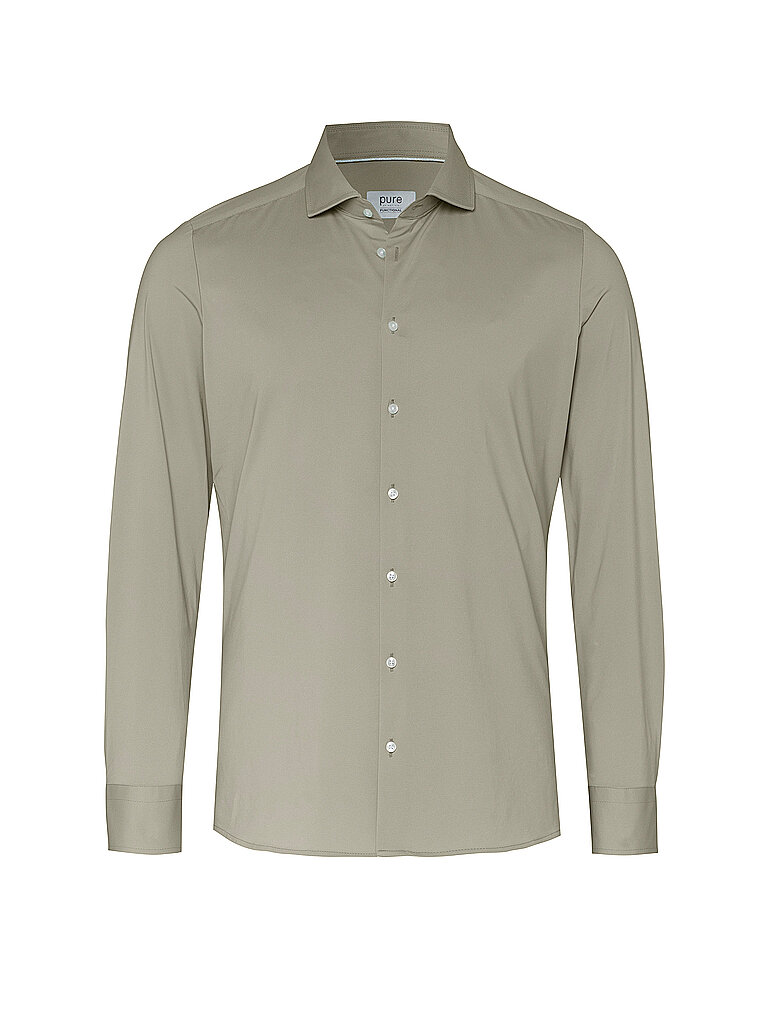 Pure Chemise Slim Fit beige 40