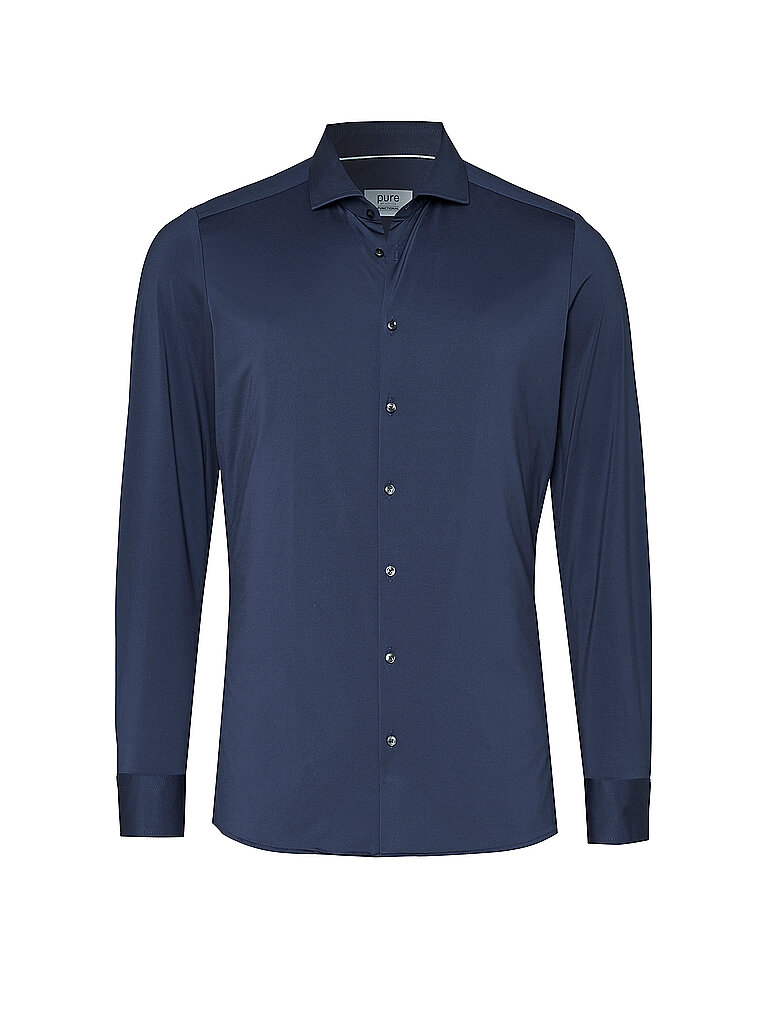 Pure Chemise Coupe Slim bleu 40