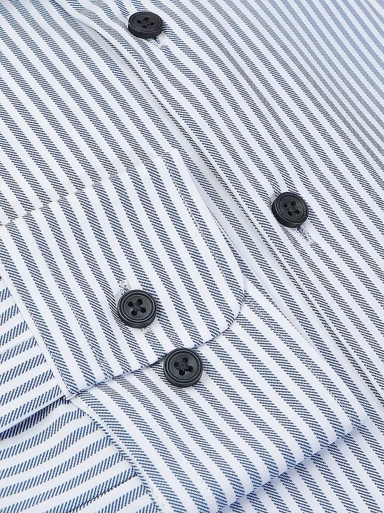 PURE | Business Hemd Slim Fit | Bleu