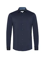 PURE | Chemise Slim Fit | Bleu foncé