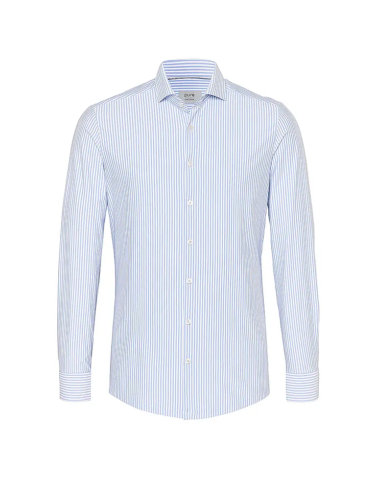 PURE | Chemise Slim Fit | hellblau