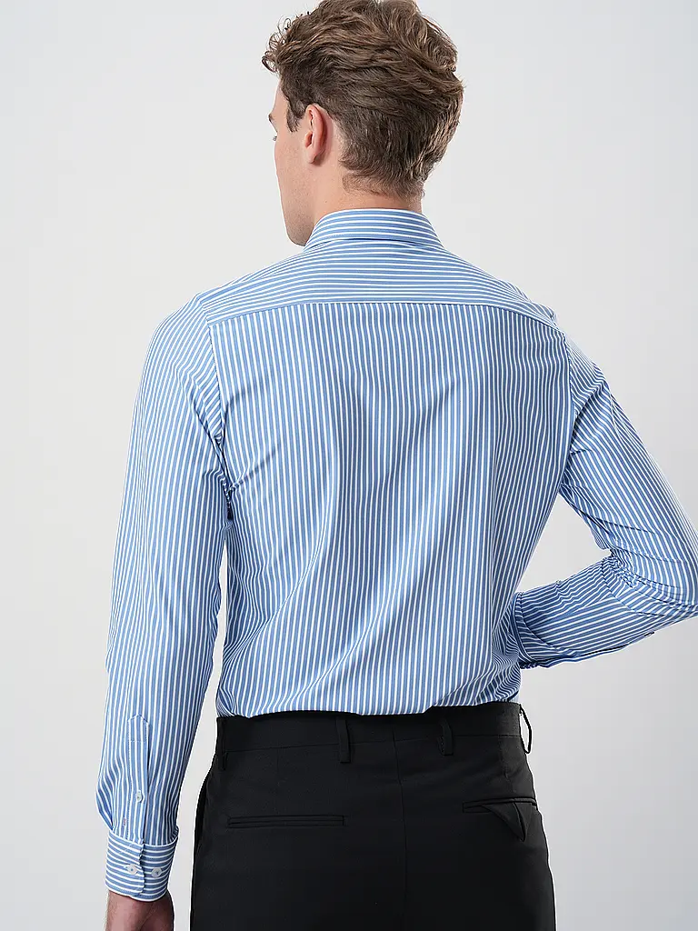 PURE | Chemise Slim Fit | dunkelblau