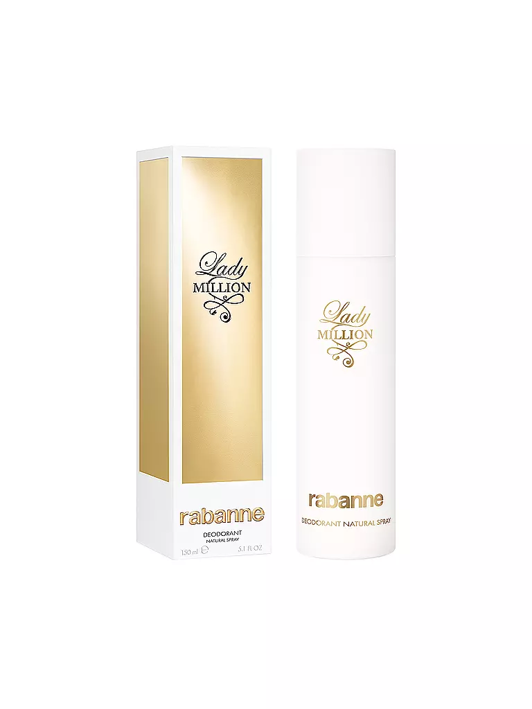 RABANNE | Lady Million Déodorant Spray 150ml | Aucune couleur