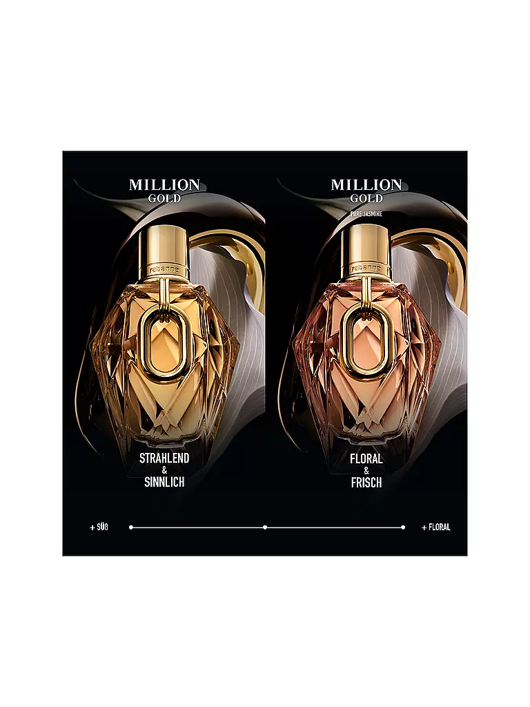 RABANNE | Million Gold For Her Pure Jasmine Eau de Parfum 90ml | 