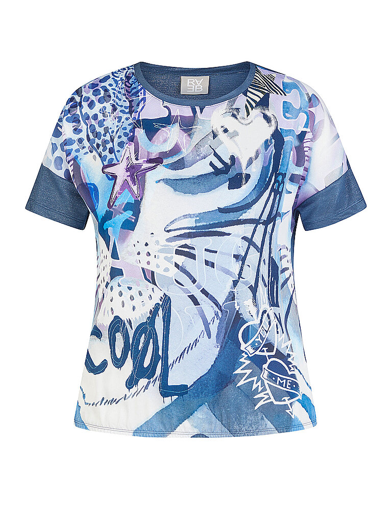 Rabe T-shirt bleu marine 48
