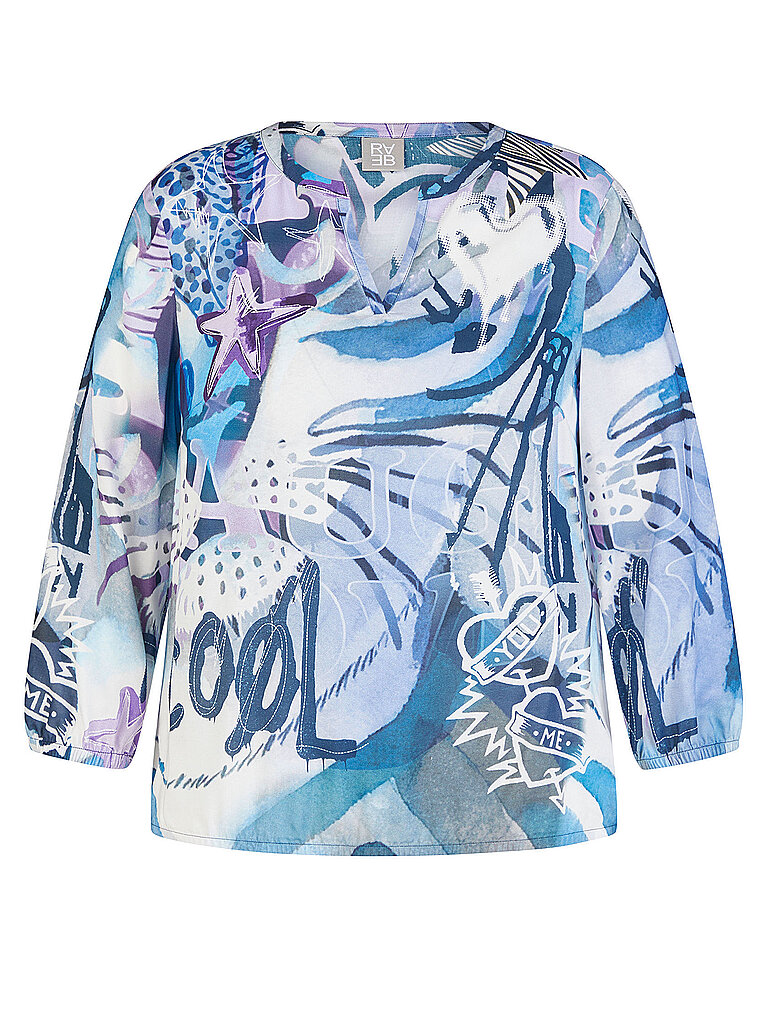 T-shirt blouse bleu marine 38