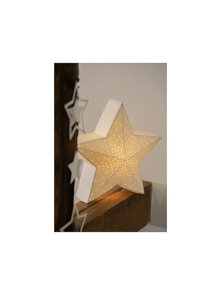 RAEDER | Étoile de Noël LED | Blanc
