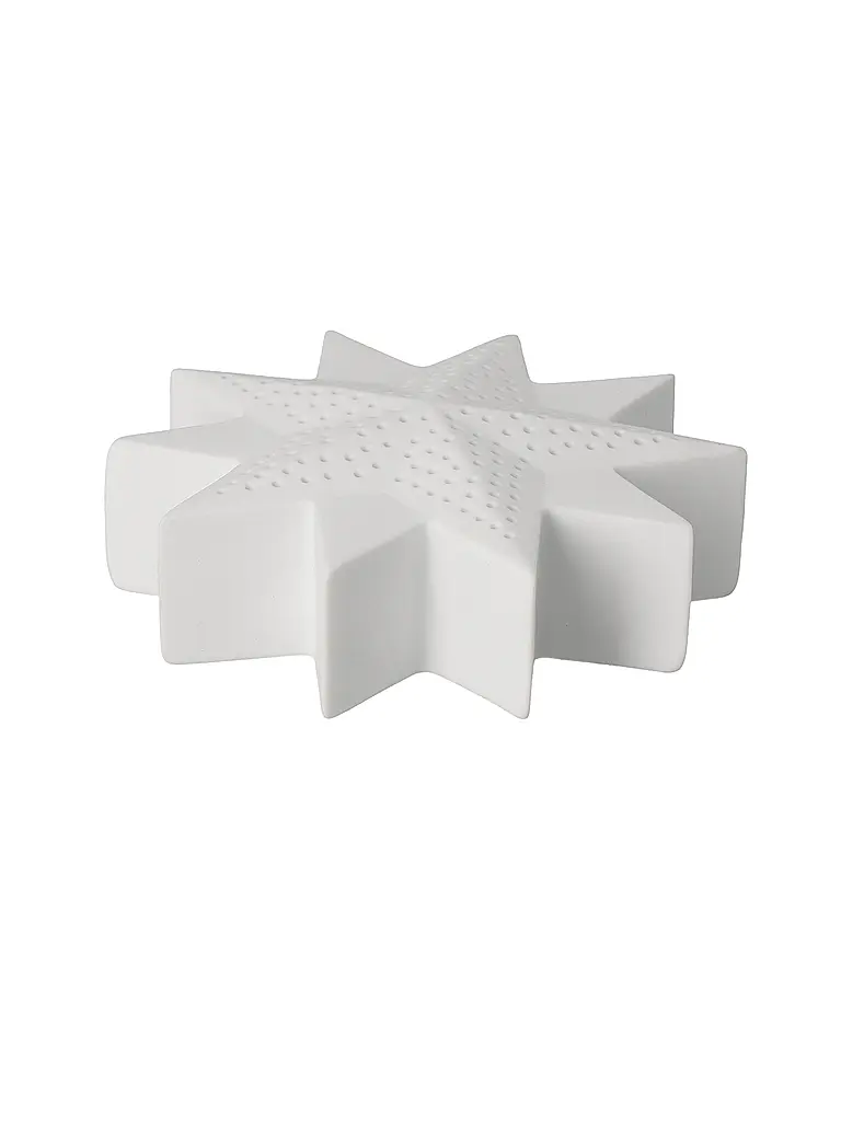 RAEDER | Étoile double de Noël à LED | Blanc