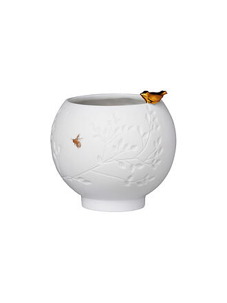 RAEDER | Photophore en porcelaine "Oiseau doré"