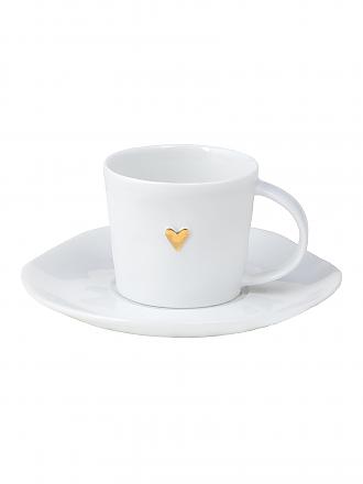 RAEDER | Tasse à expresso "Cœur doré" 5cm