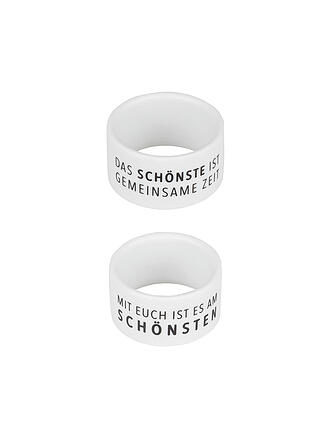RAEDER | Set de 2 ronds de serviette Schönsten