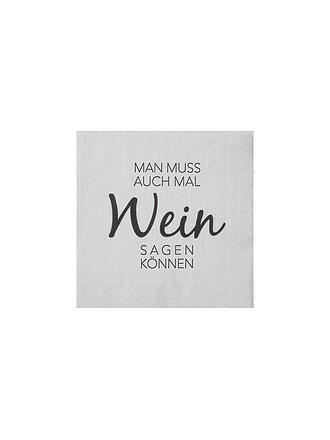 RAEDER | Serviettes de cocktail 25x25cm IL FAUT AUSSI PARFOIS DU VIN