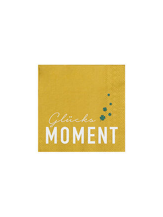 RAEDER | Serviettes de table déjeuner 33x33cm GLUECKSMOMENT