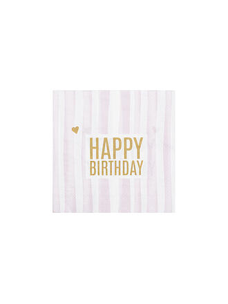 RAEDER | Serviettes de table 33x33cm JOYEUX ANNIVERSAIRE