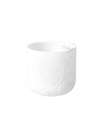 RAEDER | Porte-bougie chauffe-plat SCHMETTERLING 7,2x7cm Blanc