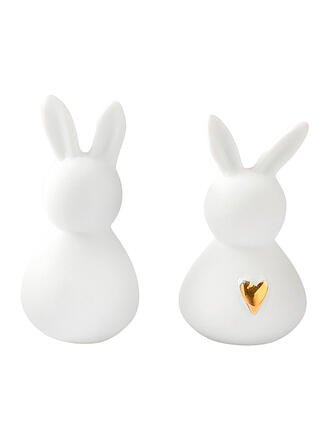 RAEDER | Mini lapins lot de 2 blanc
