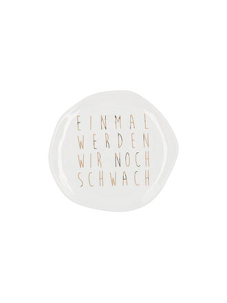 RAEDER | Assiette de Noël 14cm EINMAL WERDEN WIR...